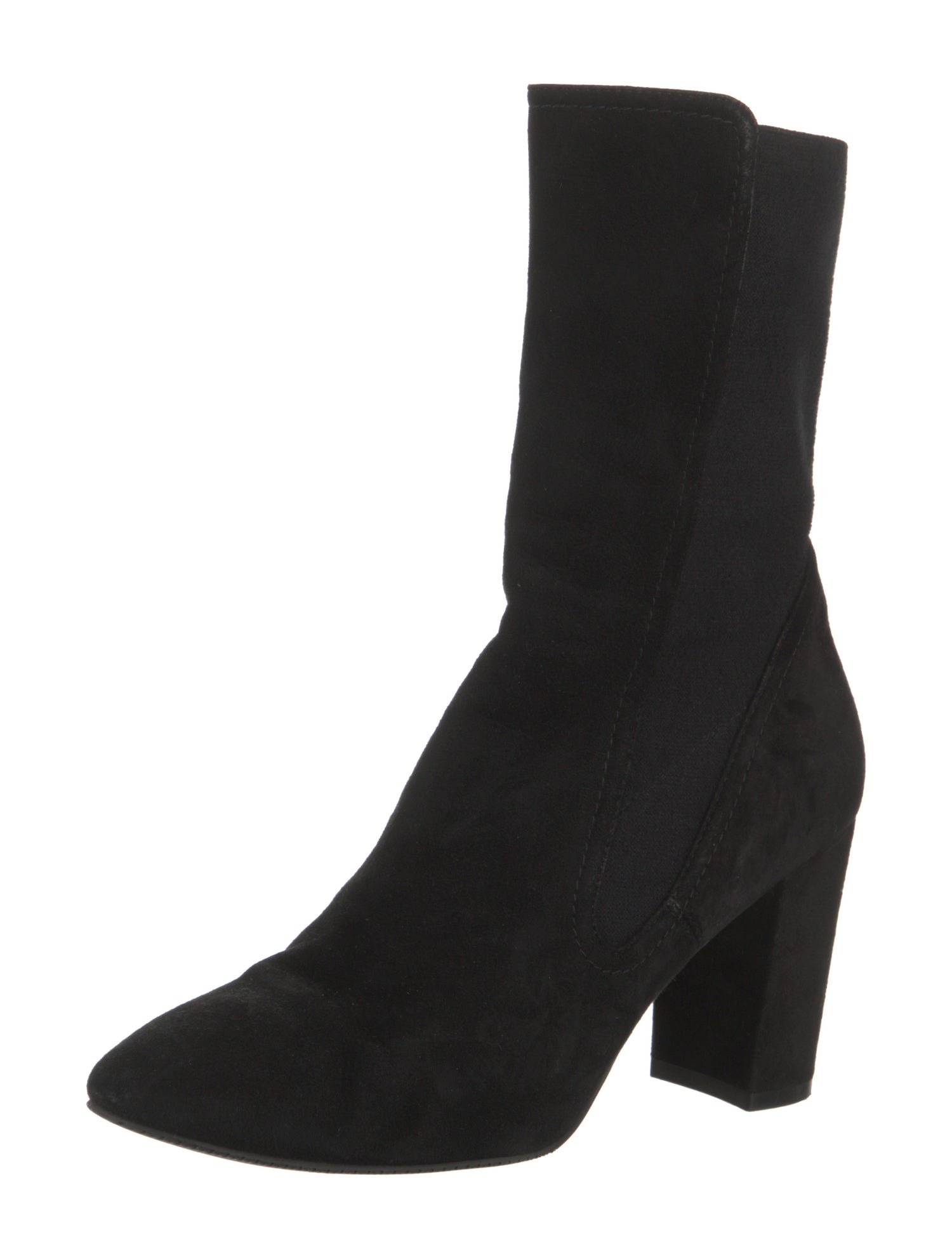Stuart Weitzman Suede Sock Boots